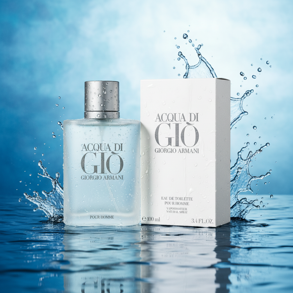 Acqua di Giò Pour Homme - Con Caja y Fondo Acuático Integrado