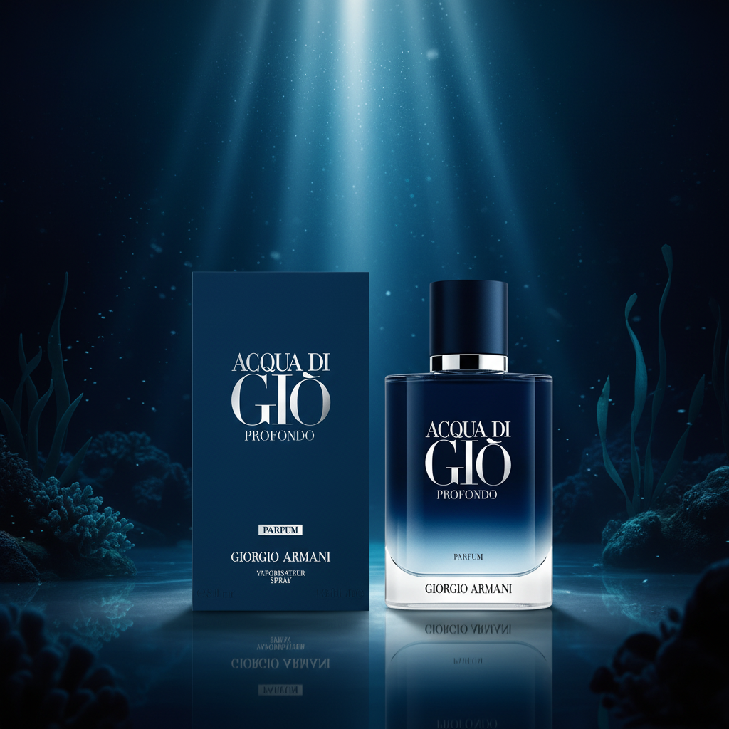 Acqua di Giò Profondo - Con Caja y Fondo Oceánico Profundo