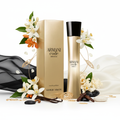 Armani Code Absolu Femme - Con Caja y Elementos en Fondo Blanco