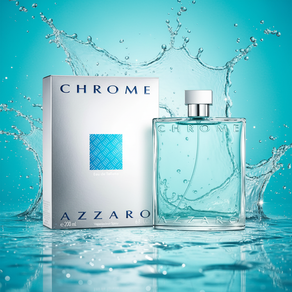 Azzaro Chrome - Con Caja y Fondo Fresco