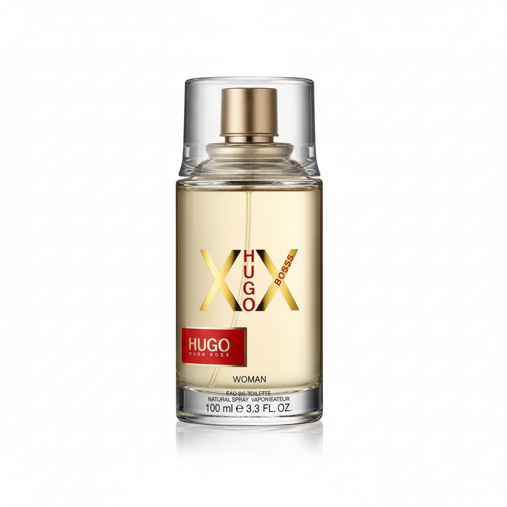 Frasco completo Hugo Boss XX Woman - fondo blanco