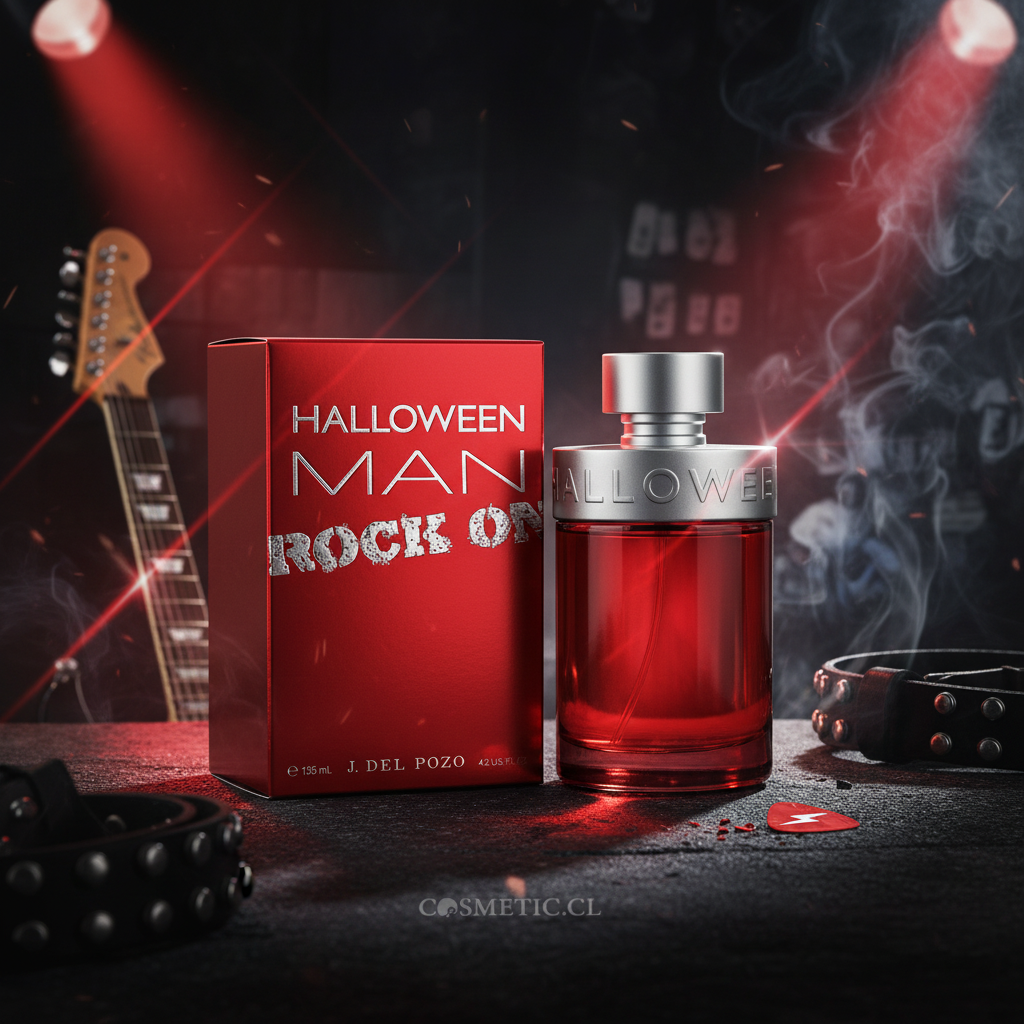 Halloween Man Rock On - Con Caja y Fondo Rock Intenso