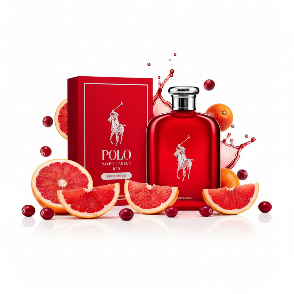 Polo Red - Versión Frutosa Fondo Blanco