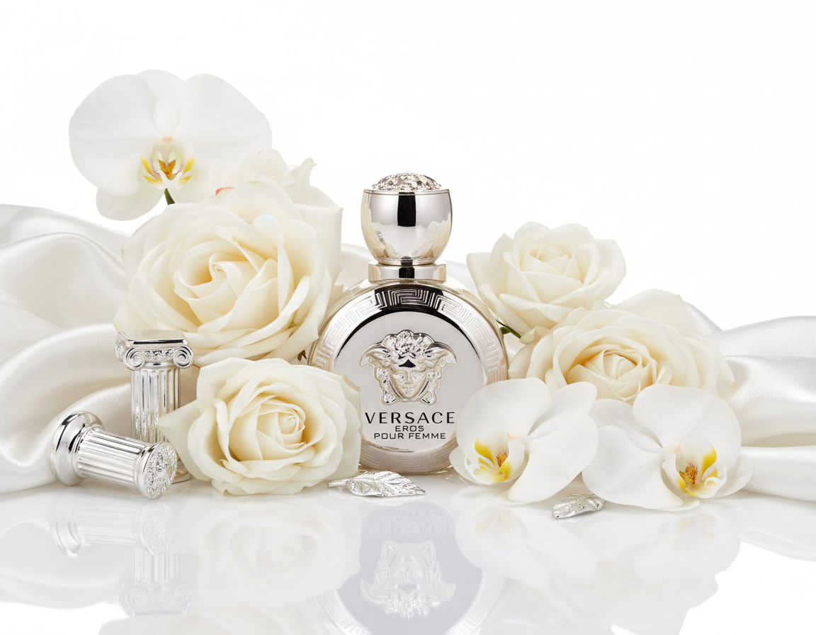 Versace Eros Pour Femme - Con Elementos Plateado