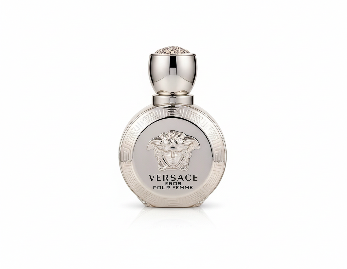 Versace Eros Pour Femme - Solo Frasco Plateado